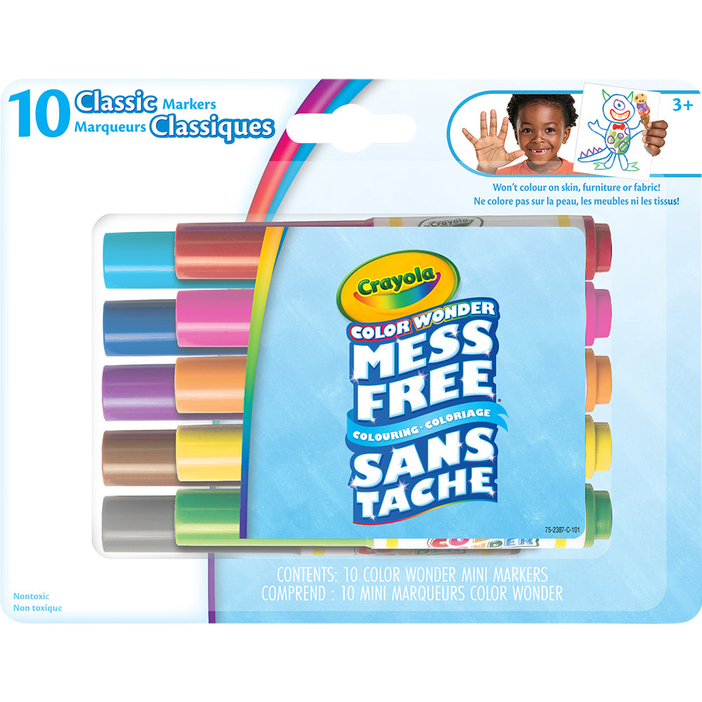 Crayola Color Wonder Mess-Free Mini Marker Classic