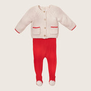 Rise Little Earthling 2-Piece Cardigan & Legging Set