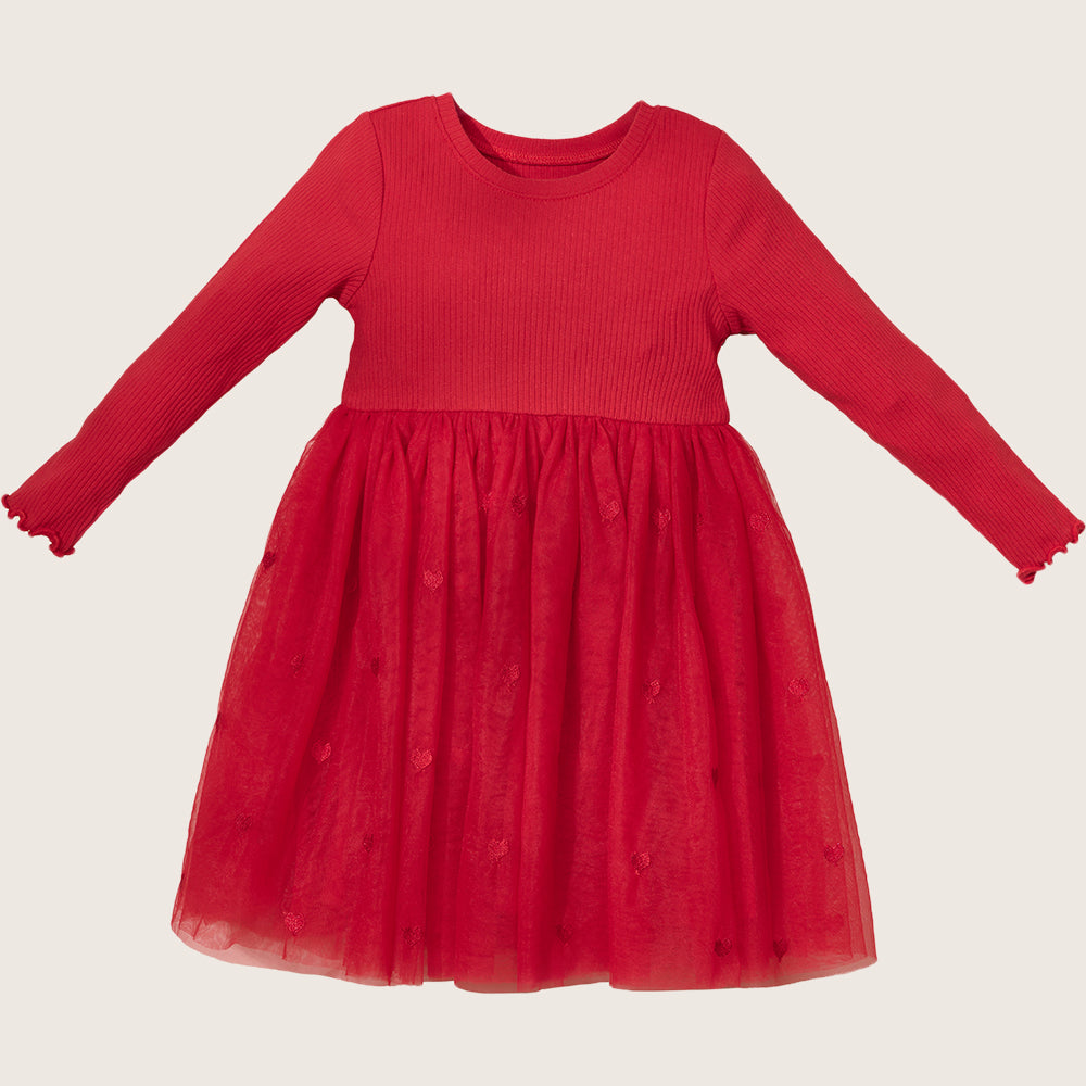 Rise Little Earthling Rib Tutu Dress