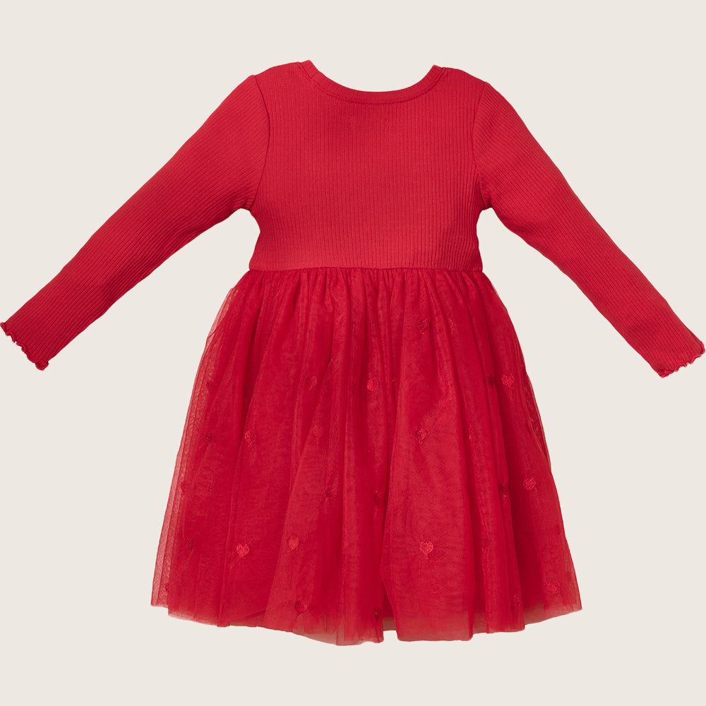 Rise Little Earthling Rib Tutu Dress