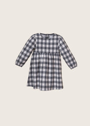 Rise Little Earthling Knit Plaid Dress
