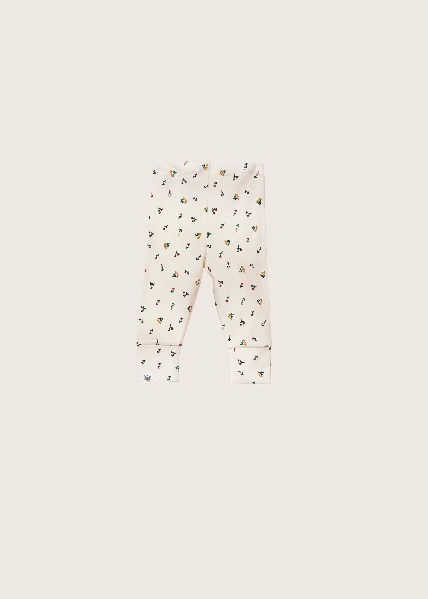 Cuffed Legging Red 0-3m