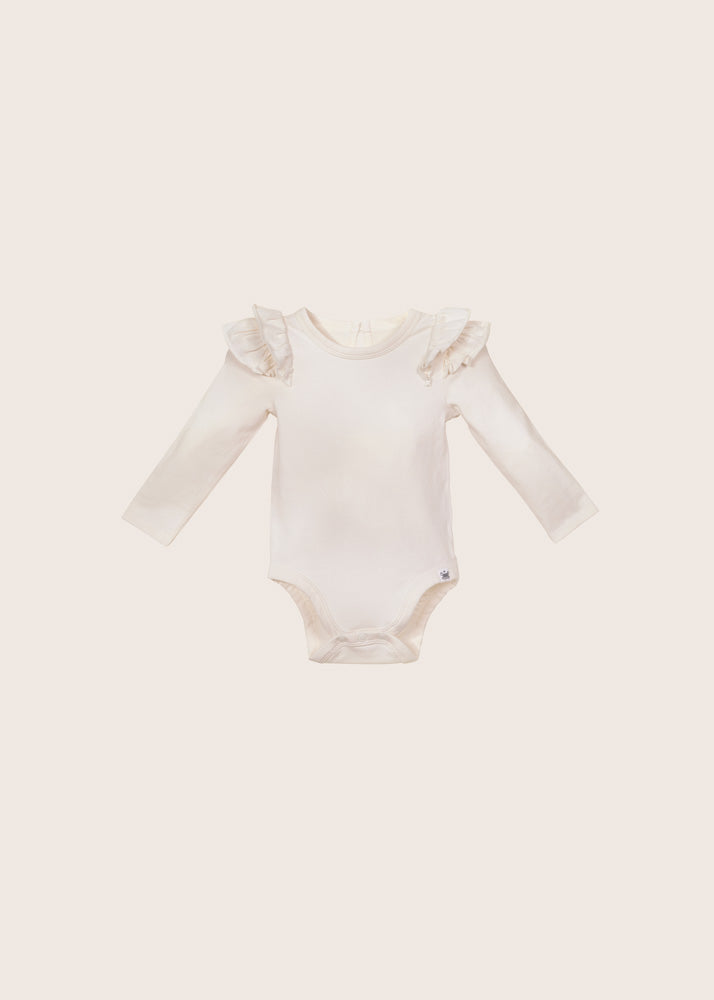 Rise Little Earthling Ruffle Bodysuit