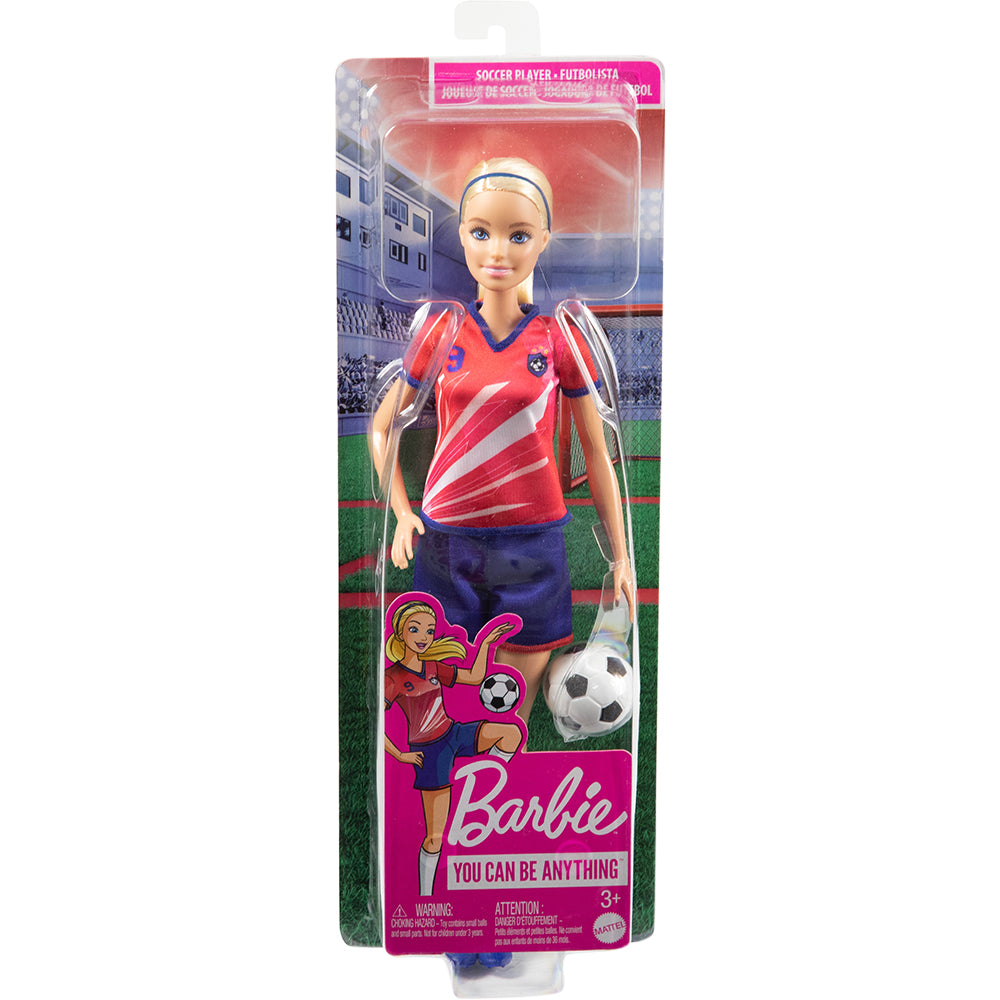 Barbie® Soccer Doll Red
