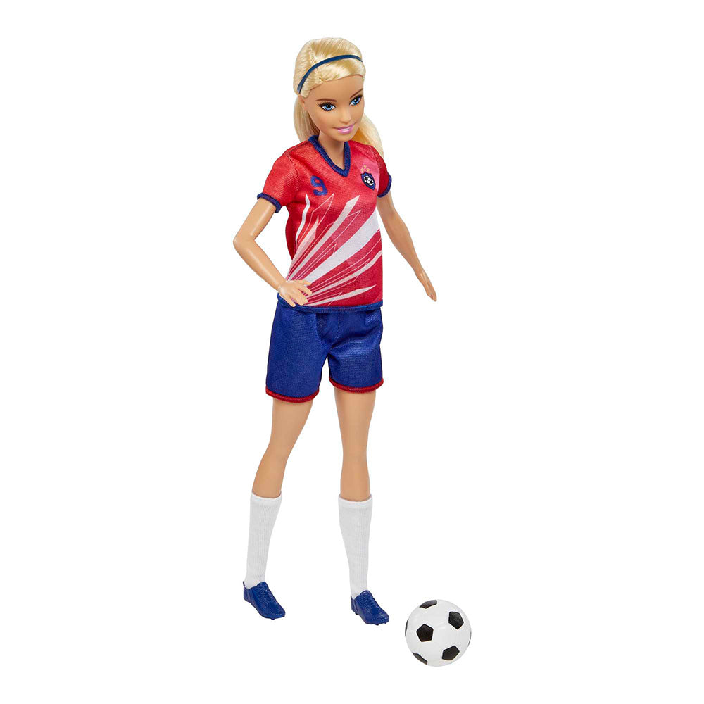 Barbie® Soccer Doll Red