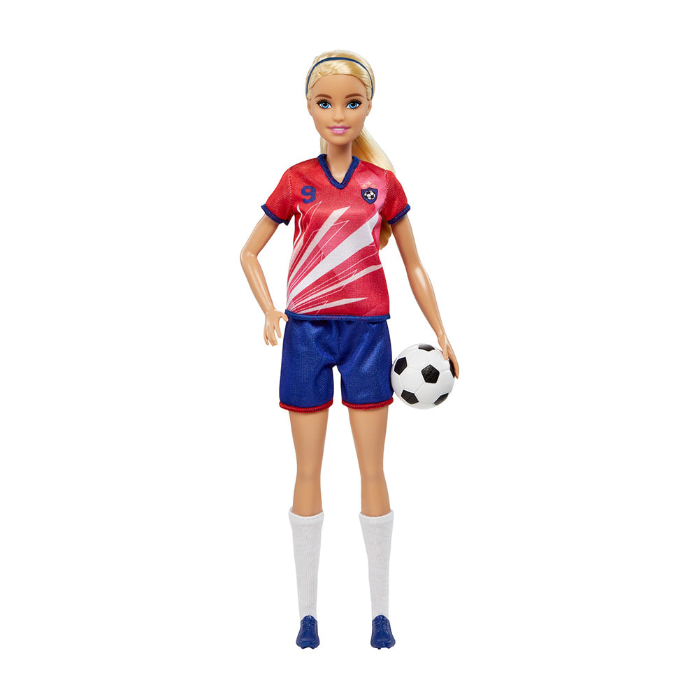 Barbie® Soccer Doll Red