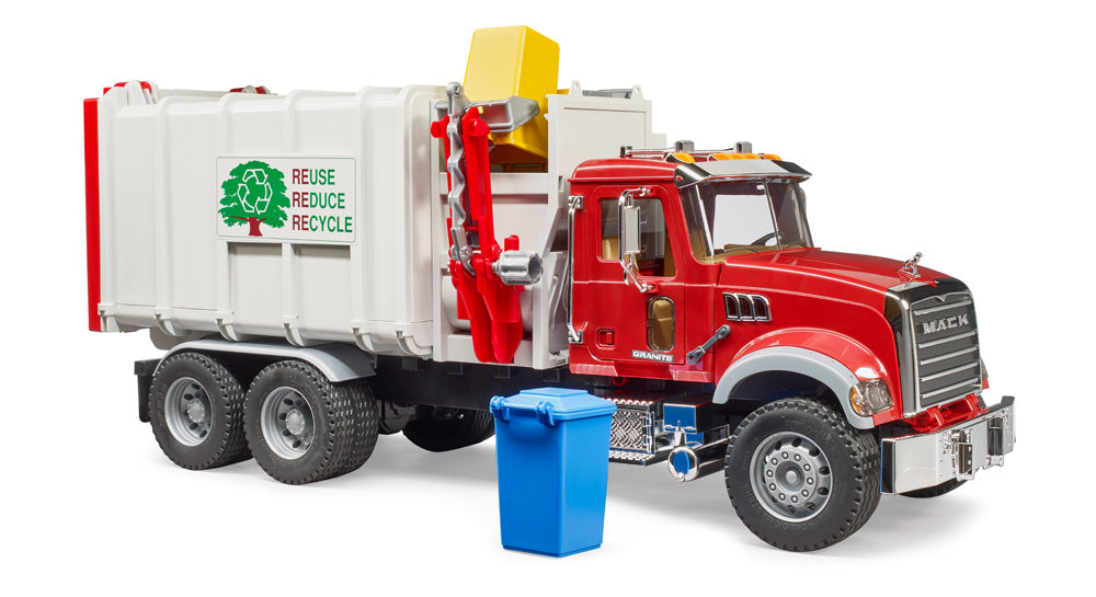 Bruder MACK Granite Side Loading Garbage Truck