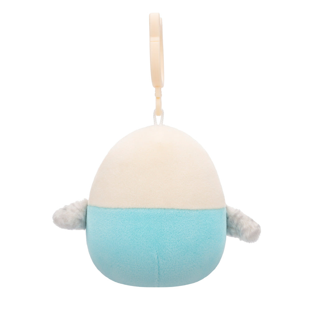 Squishmallows 3.5" Clip-On Plush-Tycho Parakeet