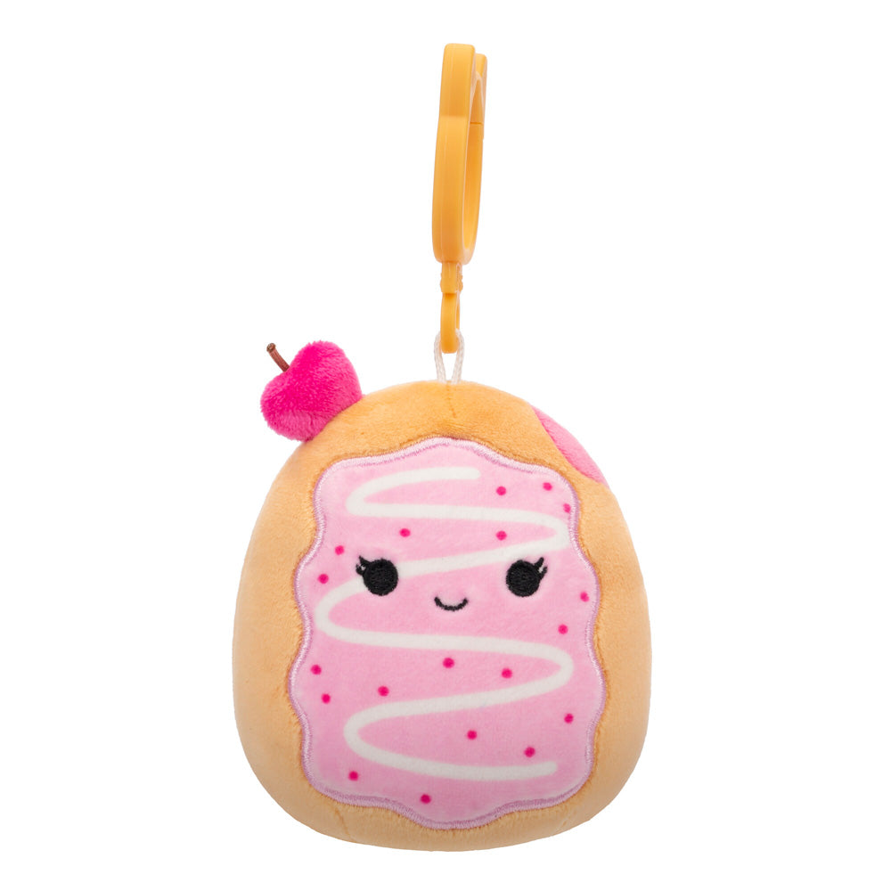 Squishmallows 3.5" Clip-On Plush-Perl Pastry