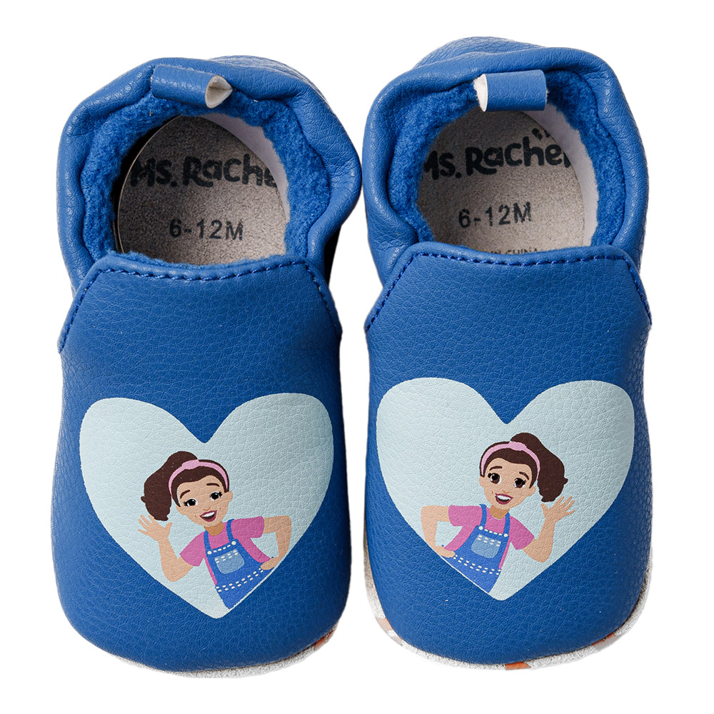 MR Baby Slippers Blue 0-3m