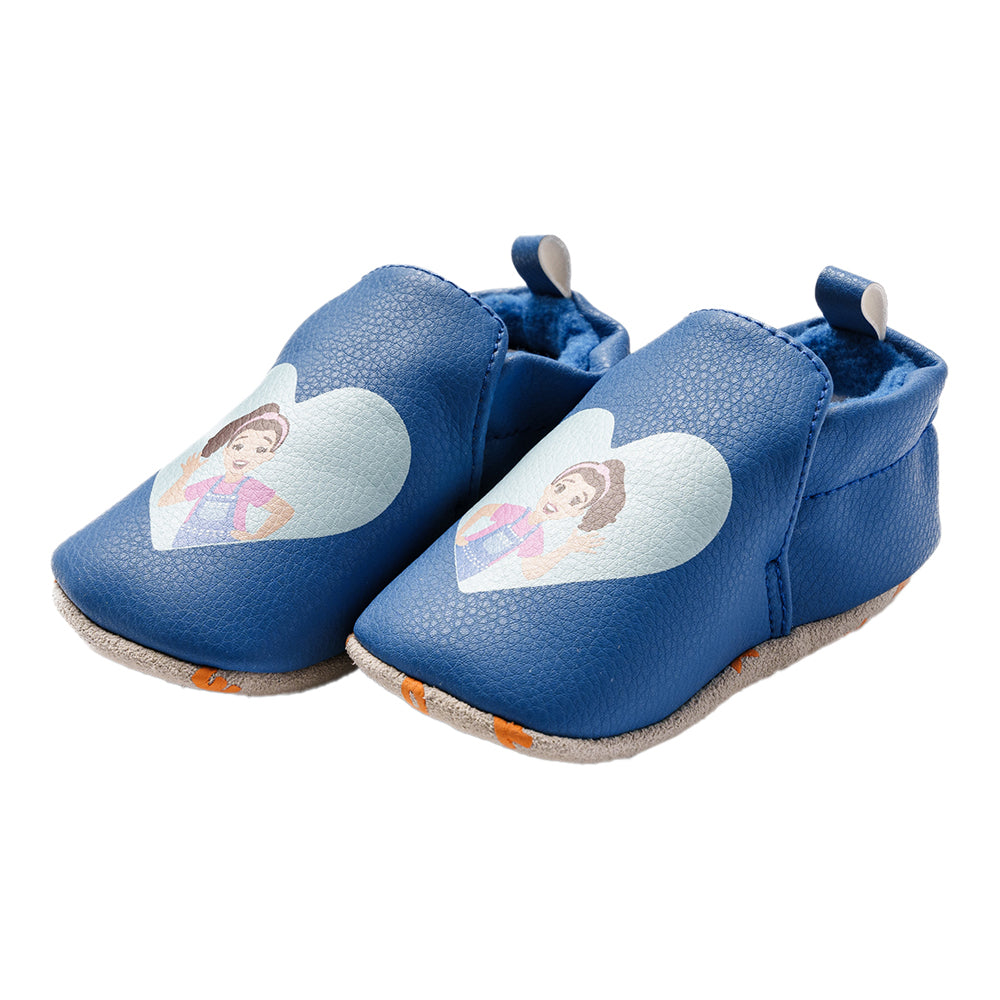MR Baby Slippers Blue 0-3m
