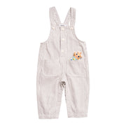 MR Signature Overall Grey Stripe 6-12m