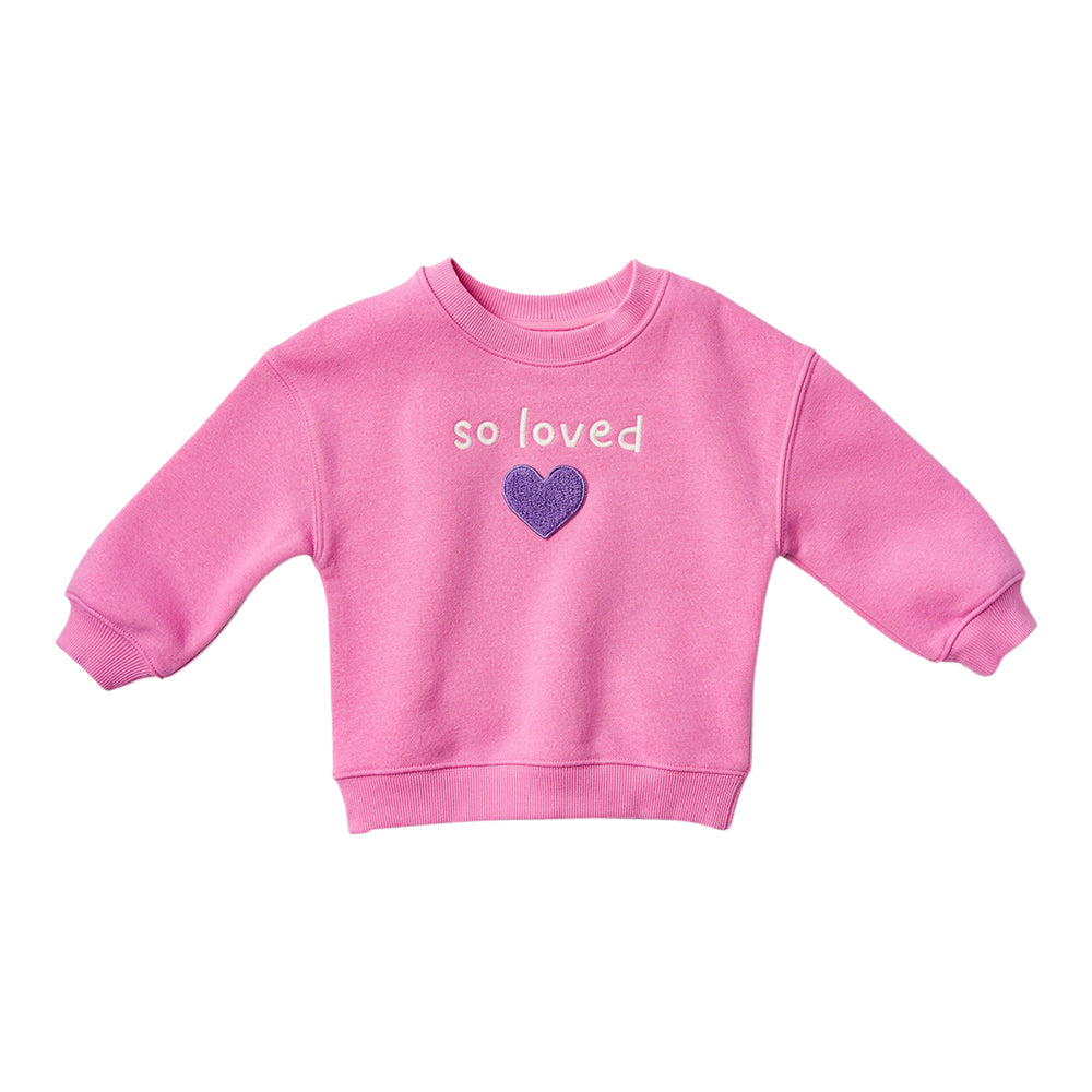 MR Sweatshirt Pink 6-12m
