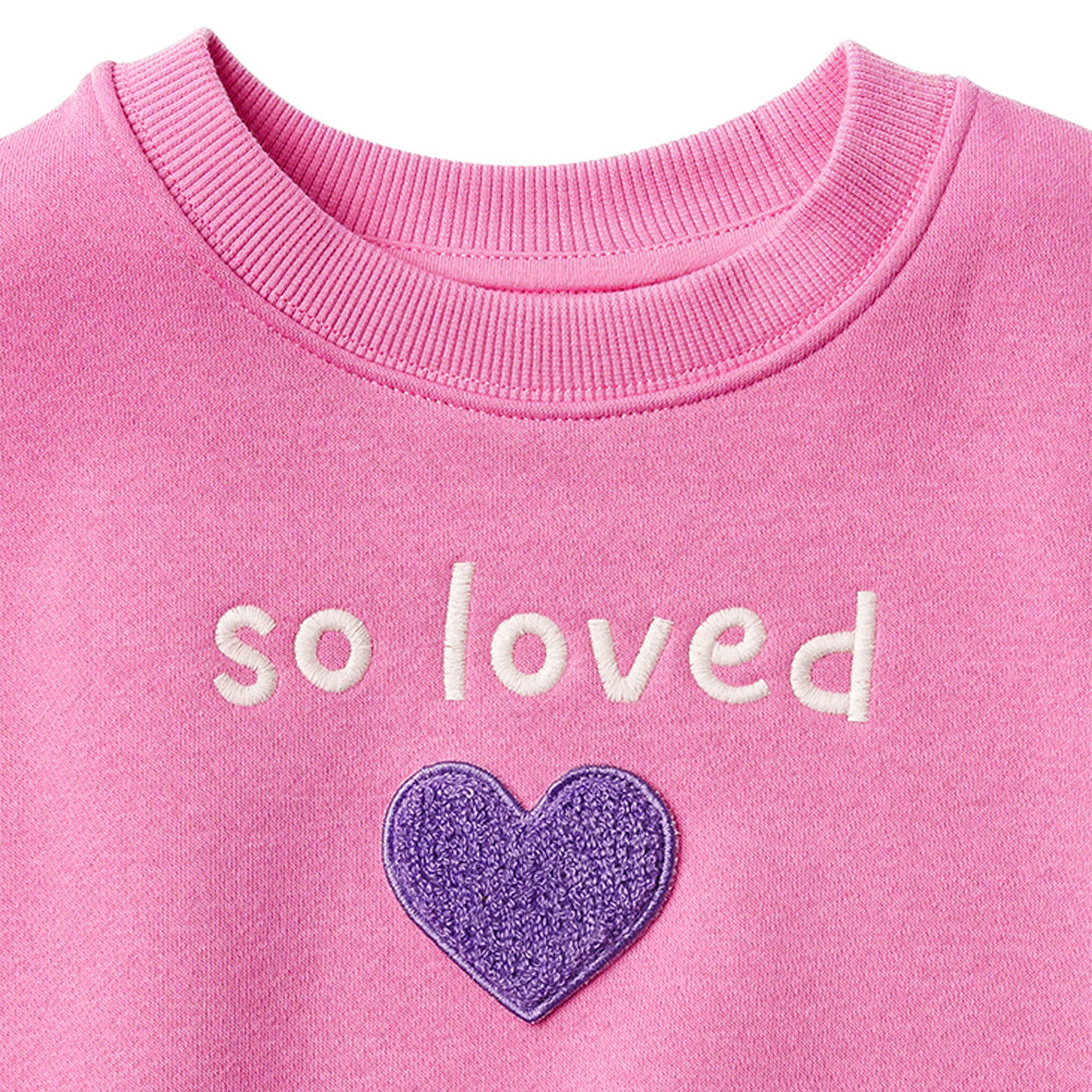 MR Sweatshirt Pink 6-12m