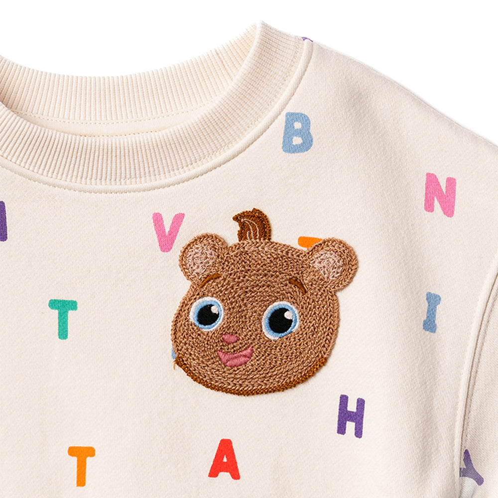 MR Sweatshirt Pink 6-12m