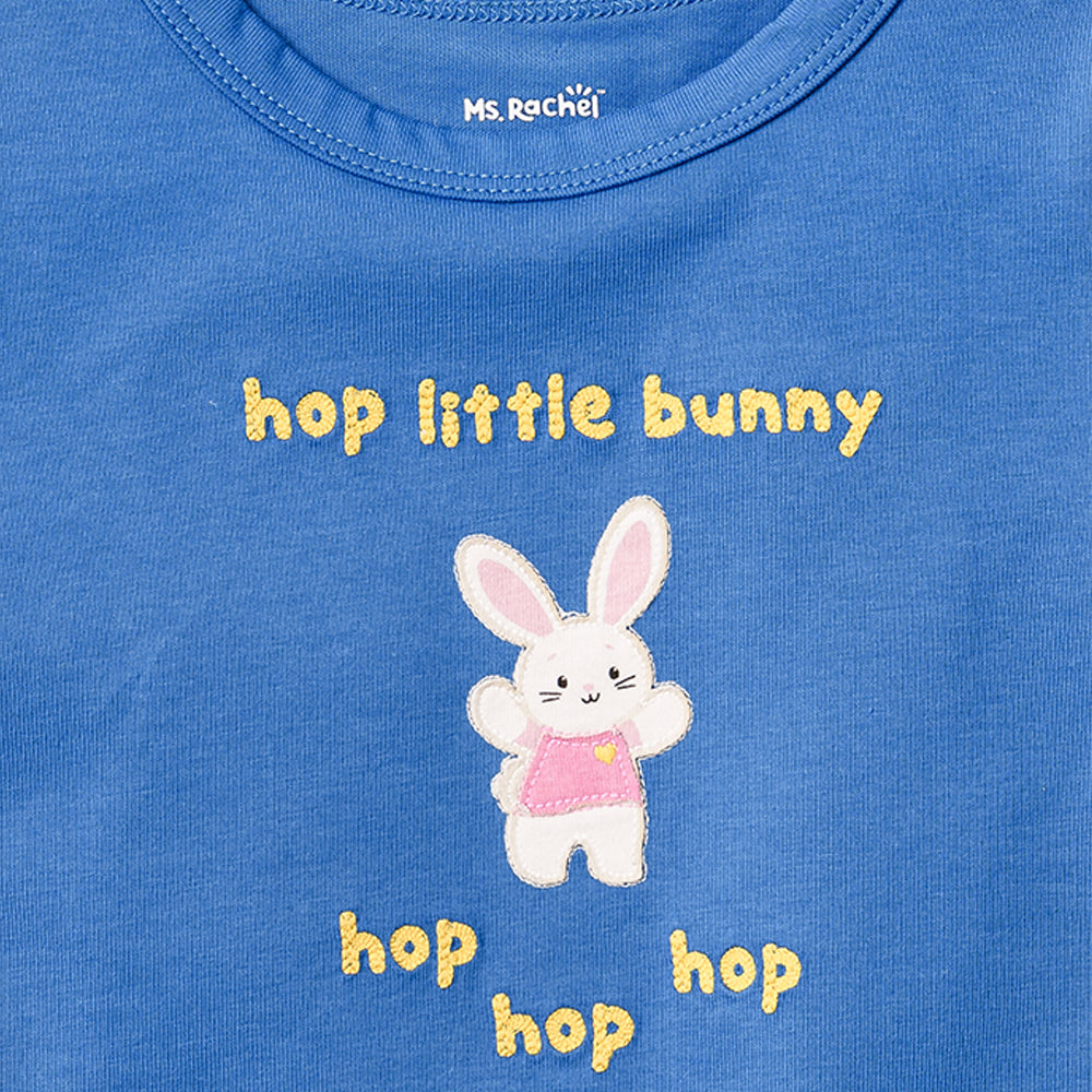 MR LS Tees Dark Blue 6-12m