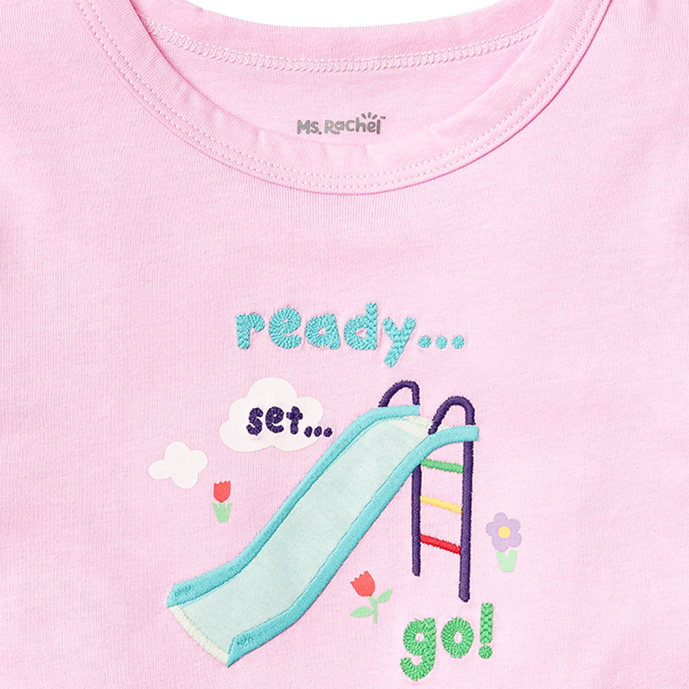 MR LS Tees Dark Blue 6-12m