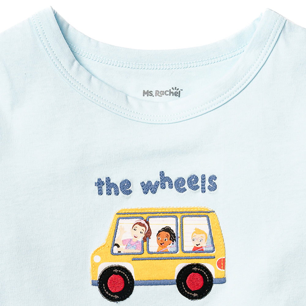 MR LS Tees Dark Blue 6-12m