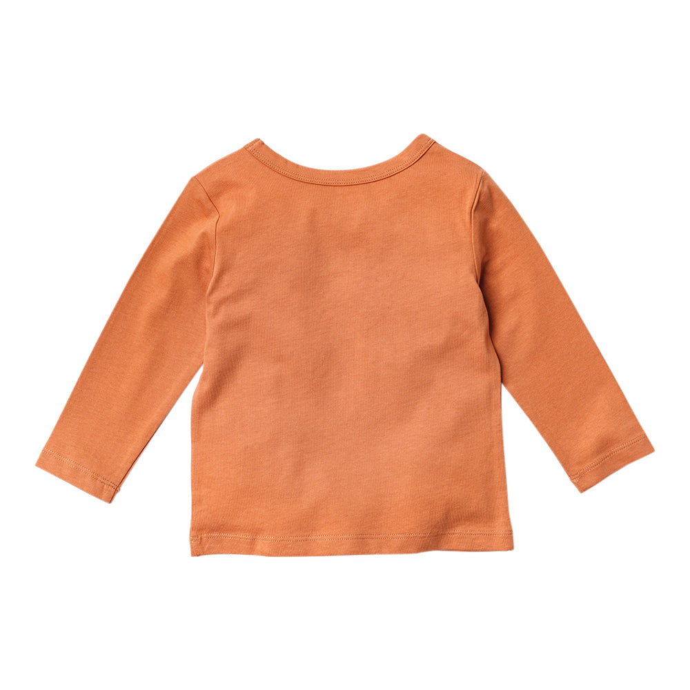 MR LS Tees Dark Blue 6-12m