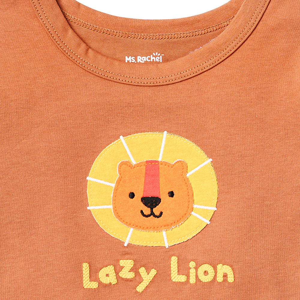 MR LS Tees Dark Blue 6-12m