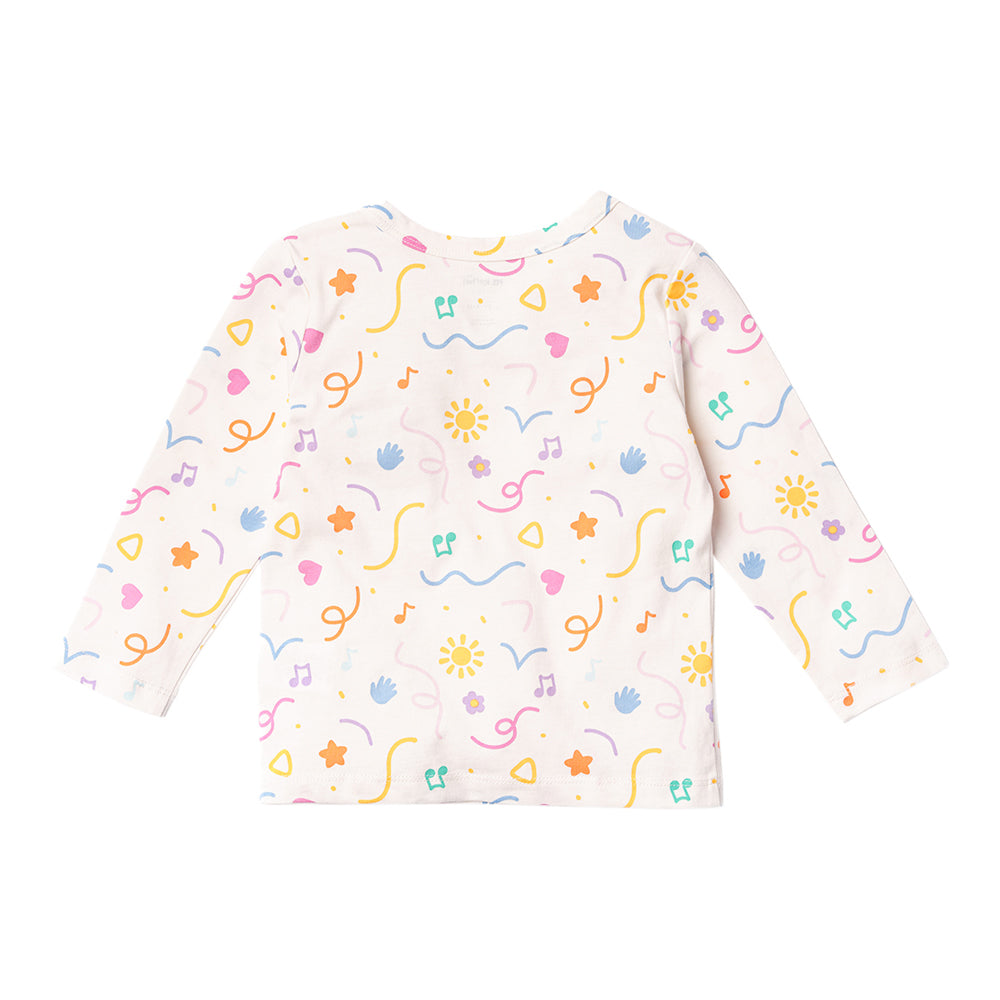 MR LS Tees Dark Blue 6-12m