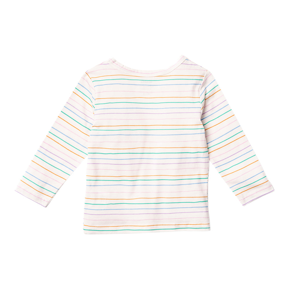 MR LS Tees Dark Blue 6-12m