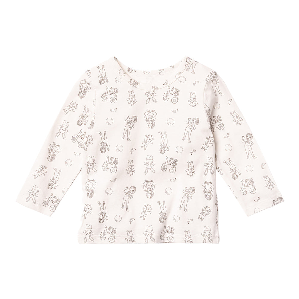 MR Colour Me Tee School Bus 2-3y