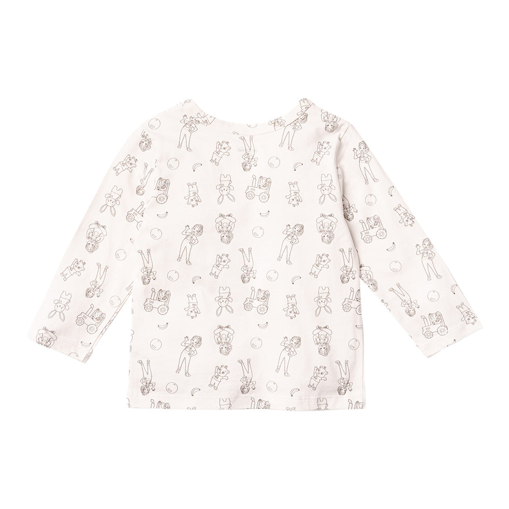 MR Colour Me Tee School Bus 2-3y