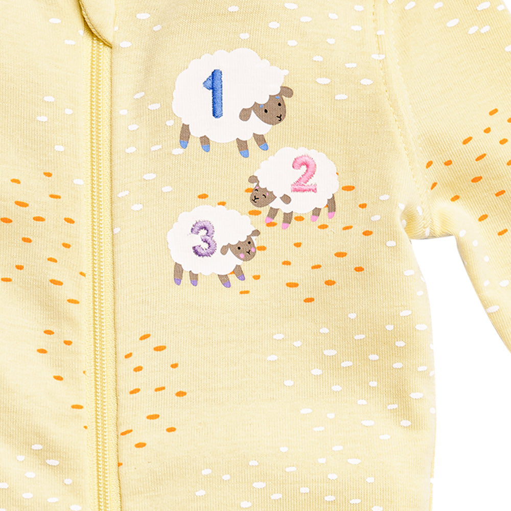 MR Sleeper Blue Stripe 0-3m