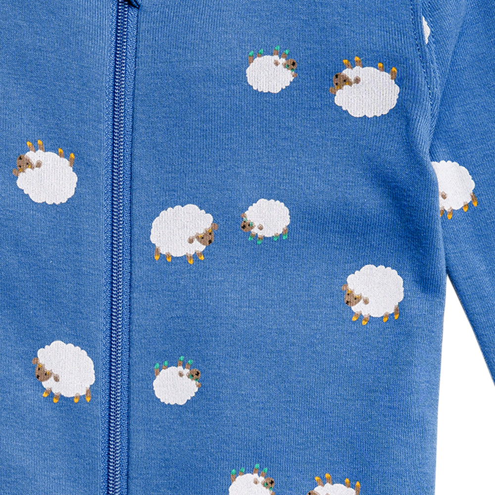 MR Sleeper Blue Stripe 0-3m