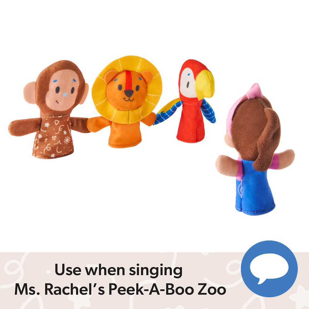 Ms Rachel Zoo Song Finger Puppet Set – Mastermind Toys