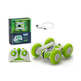 Mastermind Toys Mini Remote Control Green Stunt Car