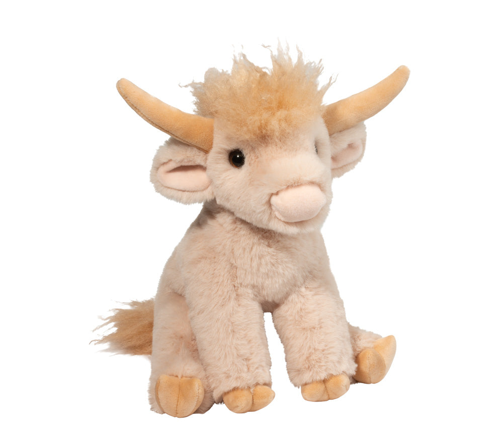 Laddie Cream Highland Cow