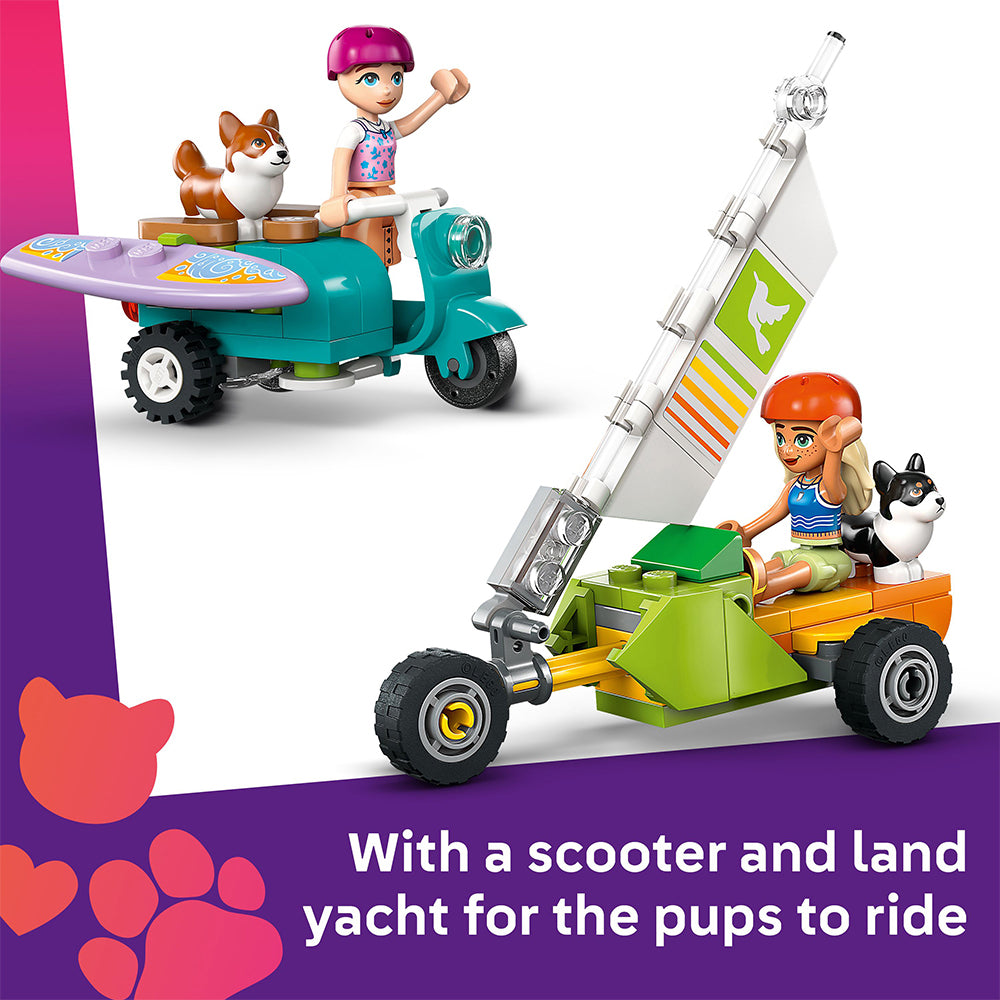 LEGO Friends Surfing Dogs and Scooter Adv 42641