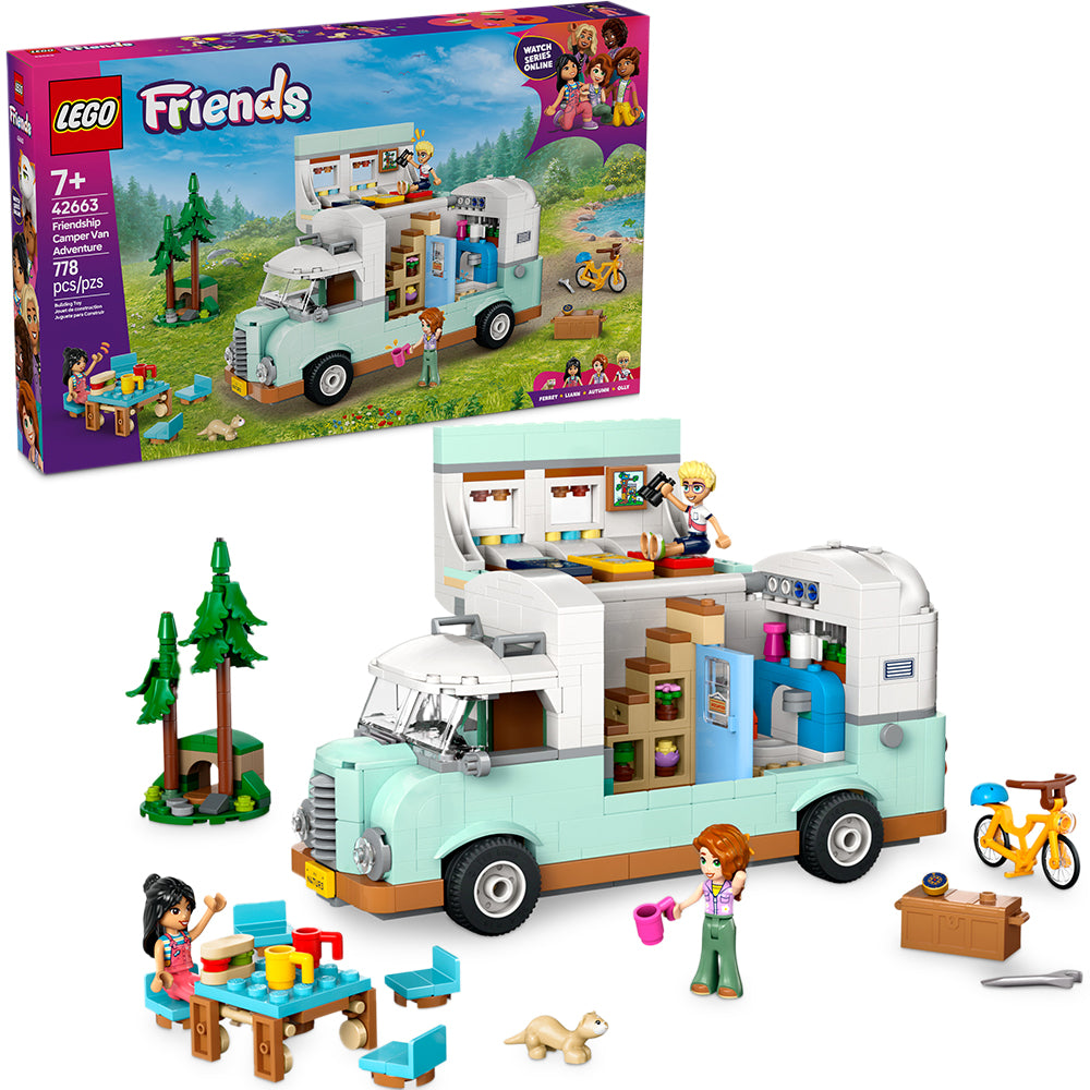 LEGOFriends Friendship Camper Van Adventure 42663