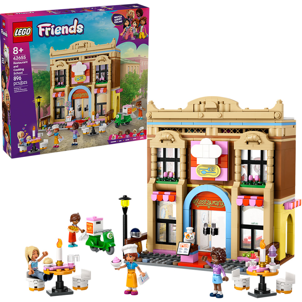 LEGO Friends Restaurant and Cooking School 42655