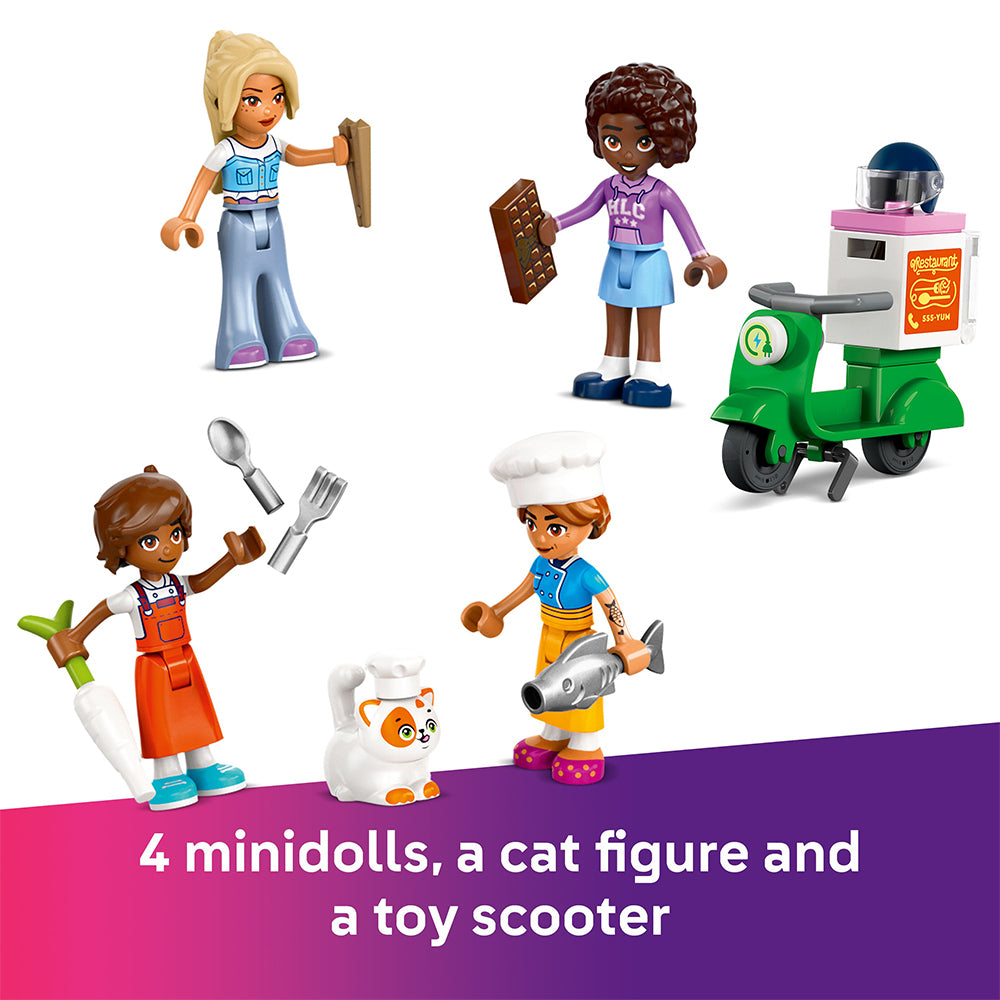 LEGO Friends Restaurant and Cooking School 42655