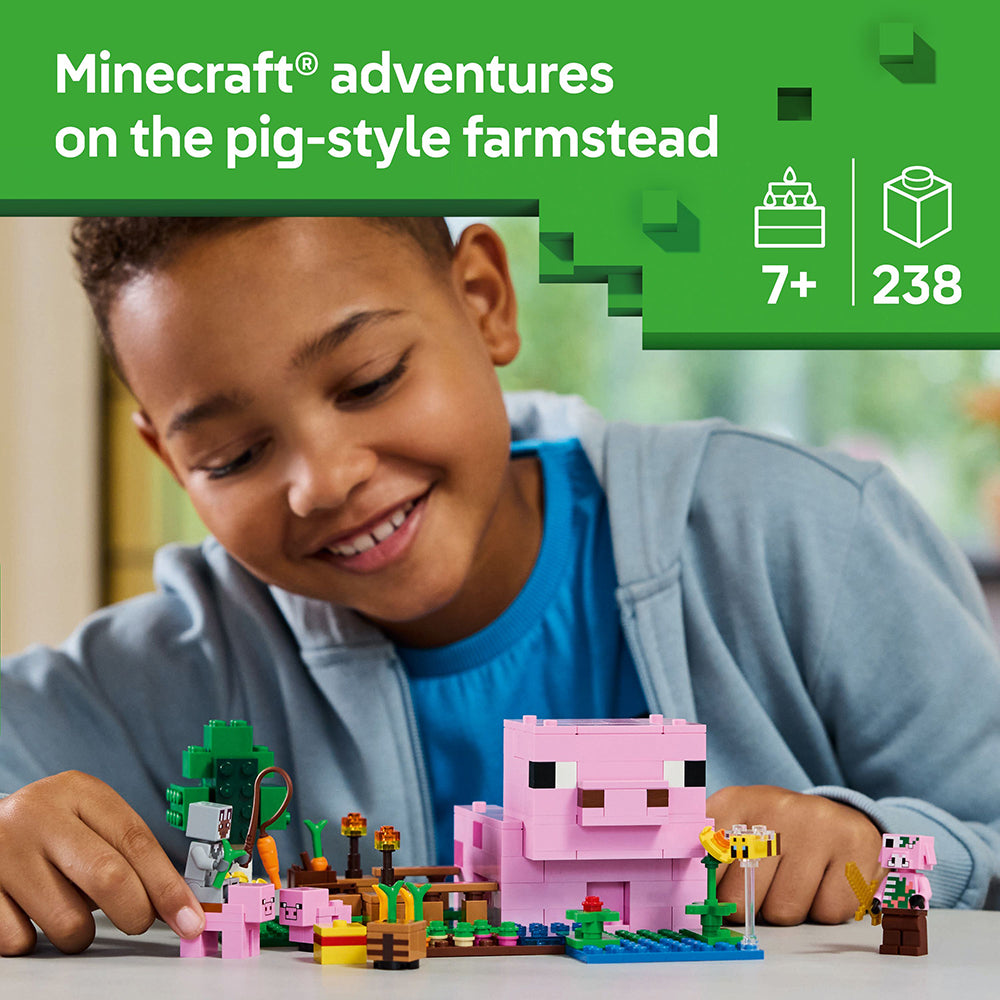 LEGO Minecraft The Baby Pig House 21268