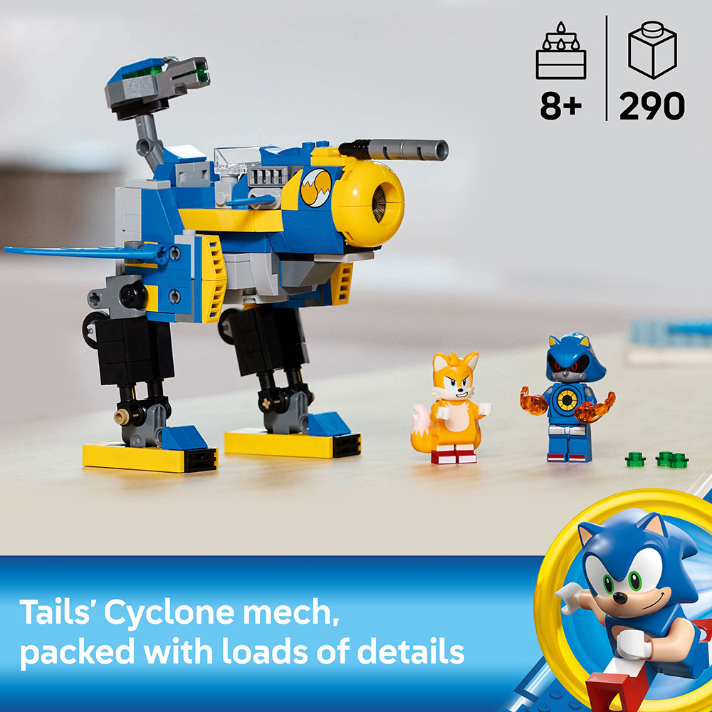 LEGO Sonic the Hhg Cyclone vs. Metal Sonic 77002