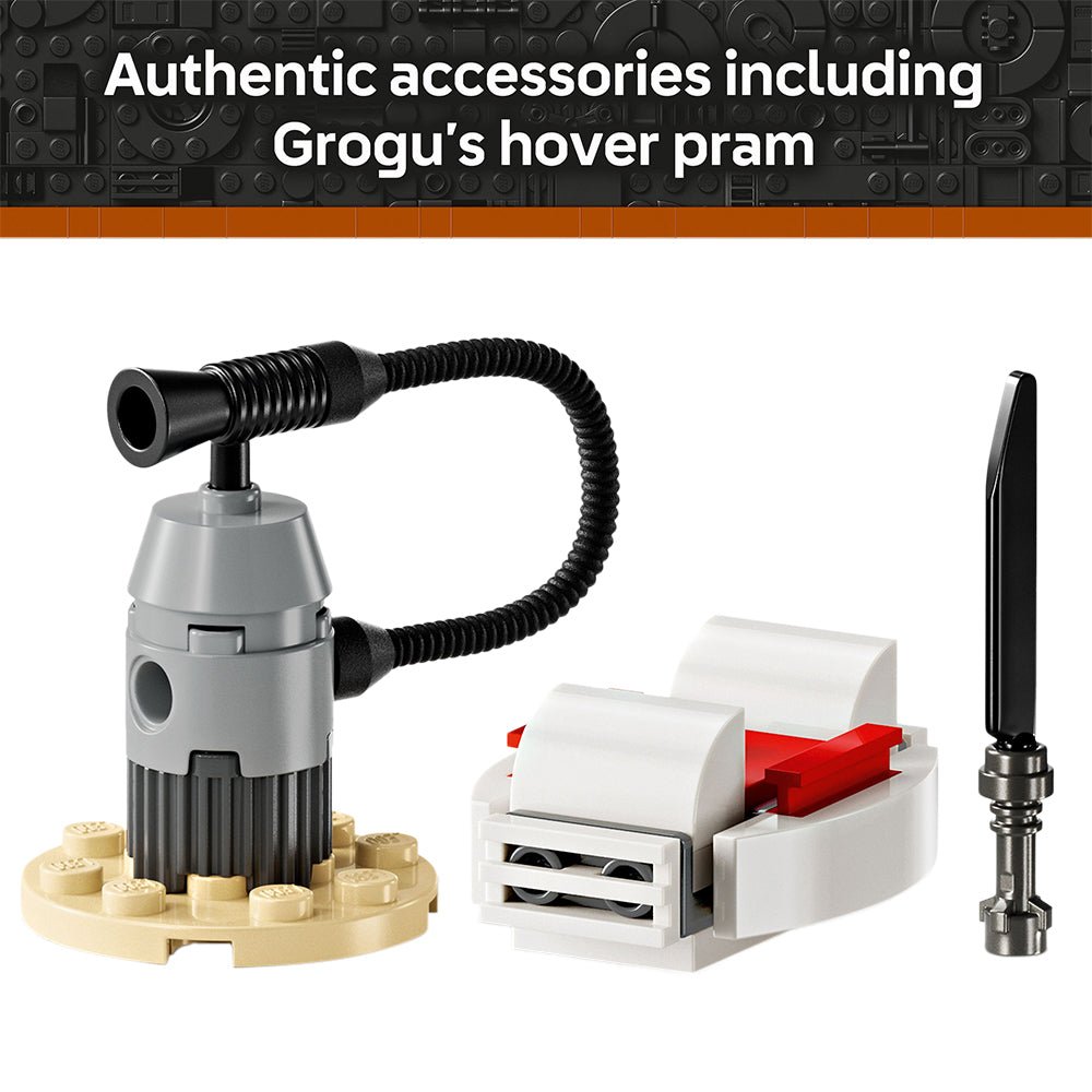 LEGOStar Wars Mando and Grogus N1 Starfighter75410