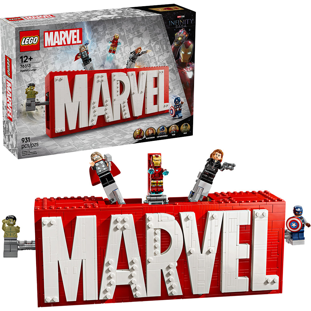 LEGO Marvel MARVEL Logo Minifigures 76313