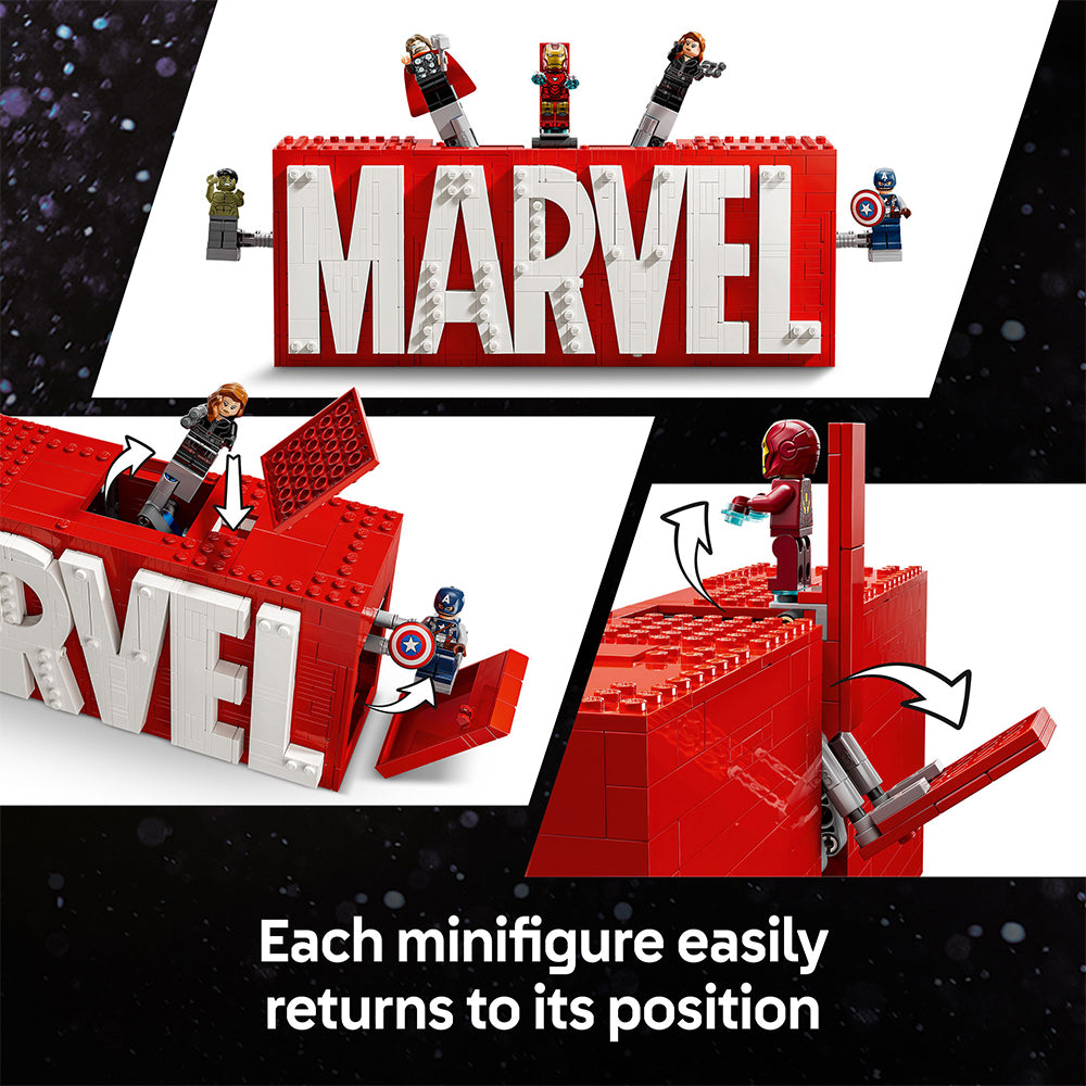 LEGO Marvel MARVEL Logo Minifigures 76313