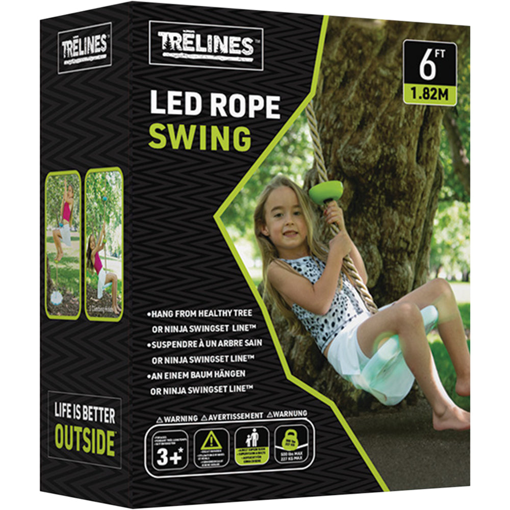 Trelines LED Climbing Rope Swing 6