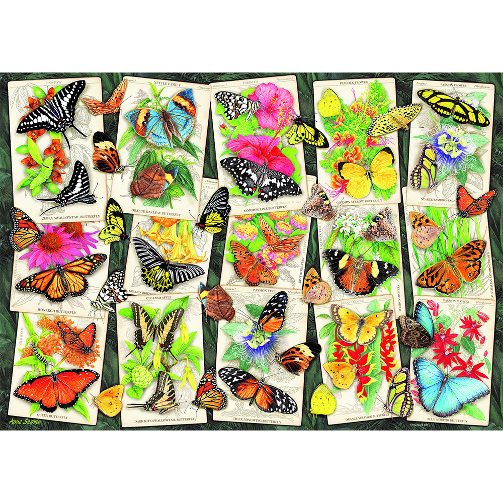 Tropical Butterflies 1000 Pc Puzzle