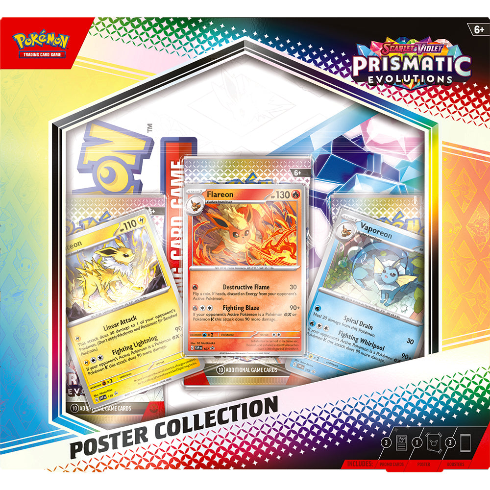 PokémonTCG Prismatic Evolutions Poster Collection