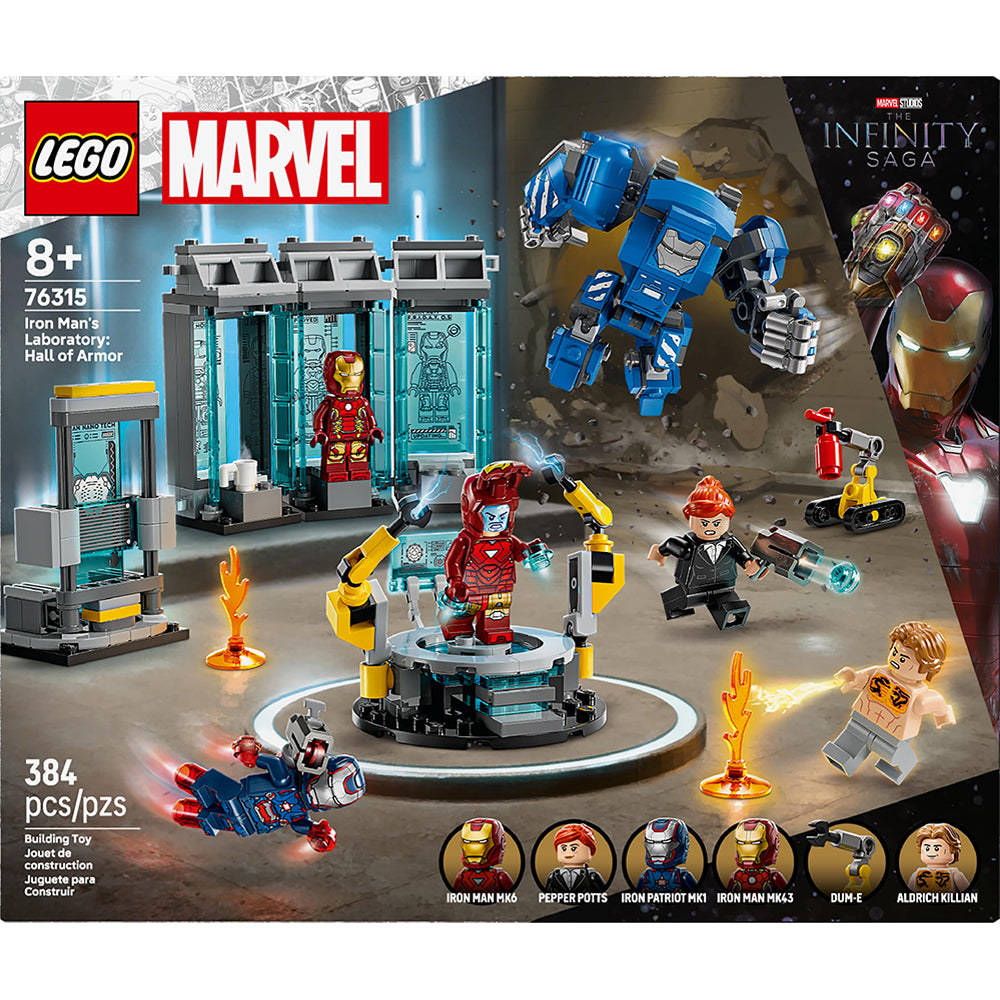 LEGO® Marvel Iron Mans Laboratory Hall of Armor