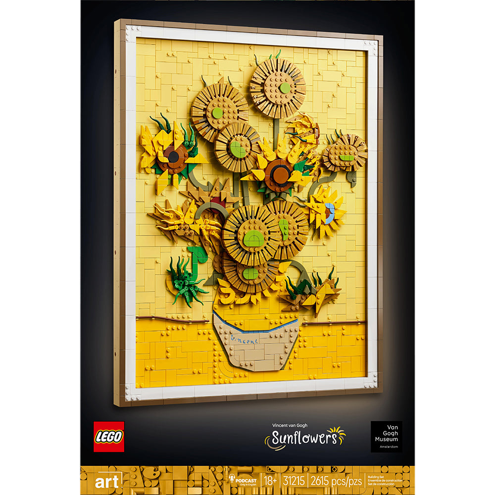 LEGO® Art Vincent van Gogh  Sunflowers 31215