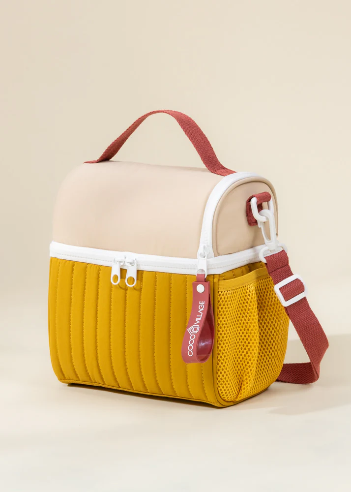 Coco Village Washable Nylon Lunchbox - Golden Hour