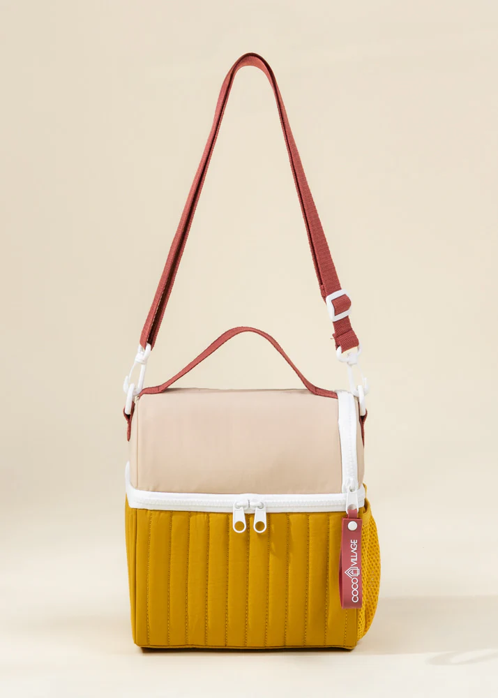 Coco Village Washable Nylon Lunchbox - Golden Hour