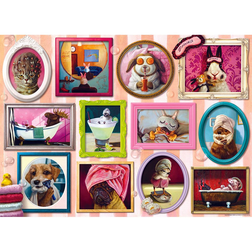 Eurographics A Day at the Spa 500 XL PC Puzzle